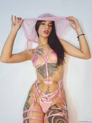 Cheeky young girl naked in sensual poses