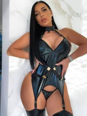 Hot brunette Nadine Kerastas Porn Pics english 13