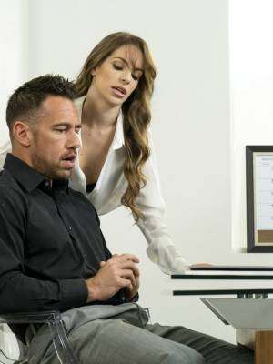 Hot secretary Kimmy Granger Porn Pics english 01
