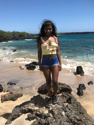 Little Afro-American teen Noemie Bilas Porn Pics english 06