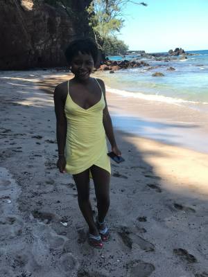 Little Afro-American teen Noemie Bilas Porn Pics english 11