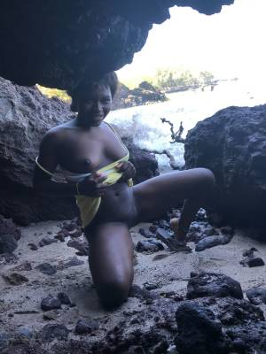 Little Afro-American teen Noemie Bilas Porn Pics english 14