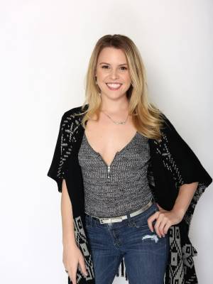 Adorable tiny titted teen Aubrey Sinclair gets her clam stuffed in POV Porn Pics english 10