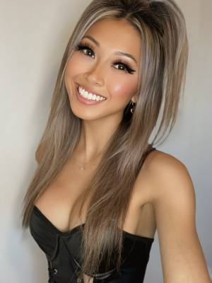 Hot Asian girls model tempting solo poses in revealing lingerie Porn Pics english 01
