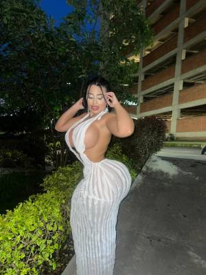 Hot Latina chick models hot dresses and heels in solo action Porn Pics english 06