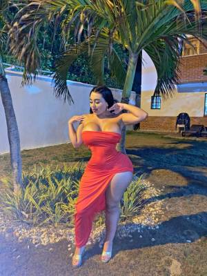 Hot Latina chick models hot dresses and heels in solo action Porn Pics english 07