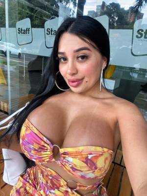 Hot Latina chick models hot dresses and heels in solo action Porn Pics english 10