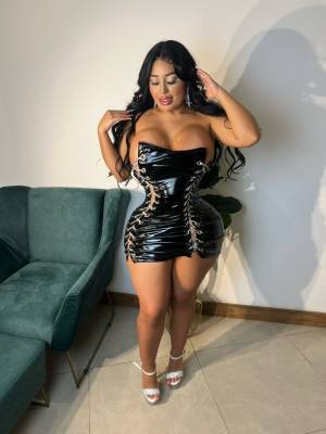 Hot Latina chick models hot dresses and heels in solo action Porn Pics english 18