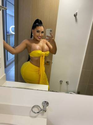 Hot Latina chick with a huge ass takes selfies in a variety of outfits Porn Pics english 05