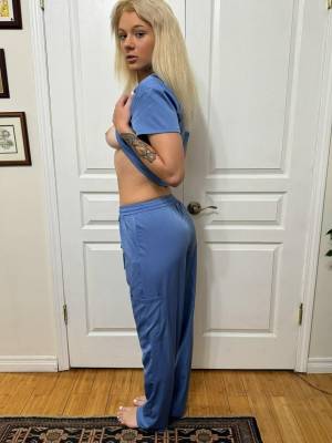 Nursing student sent nude photos of herself